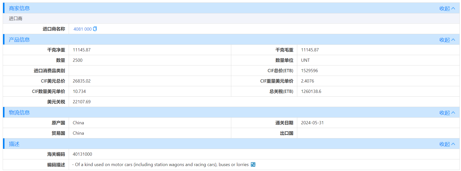 埃塞俄比亚海关数据,海关数据,威九国际V9海关数据